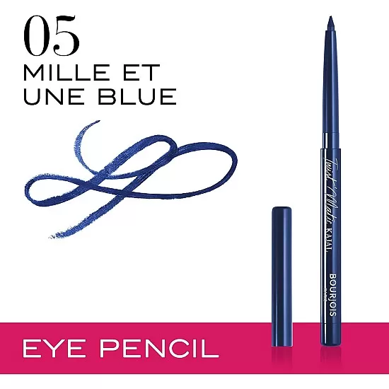 Bourjois Twist Matic Kajal Eyeliner Pencil - 05, Mille Et Une Blue