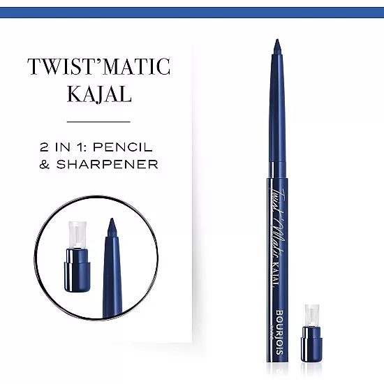 Bourjois Twist Matic Kajal Eyeliner Pencil - 05, Mille Et Une Blue