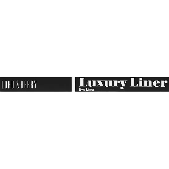 Eyeliner luxury by lord & berry, black 0901, 50425009010