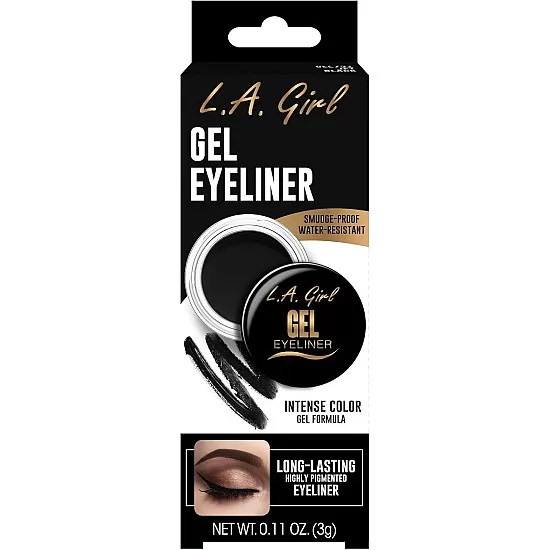 L.A. Girl Gel eyeliner gel731 jet black