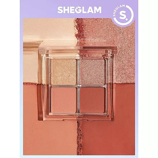 Sheglam Crystal Eyshadow Quad No.Charm School