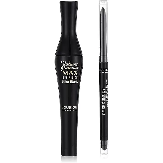 Bourjois gift set volume glamour mascara + black eyeliner