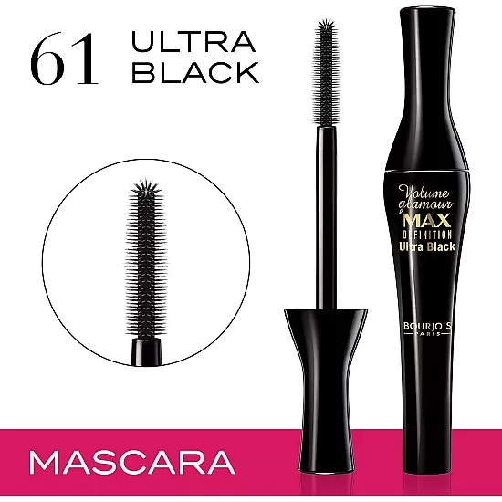 Bourjois volume glamour max mascara 61 ultra black