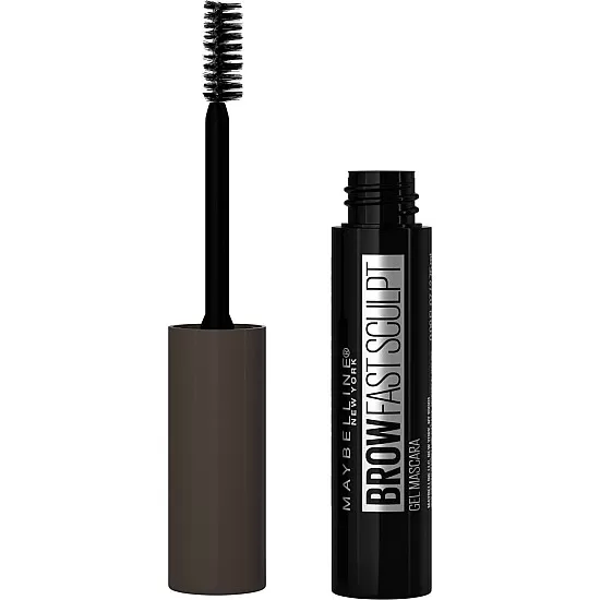 Maybelline New York Maybelline express brow fast sculpt eyebrow gel, shapes and colours eyebrows, all day hold mascara, 04 medium brown, 2.8 ml