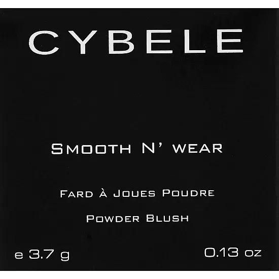 Cybele smooth n' wear powder blush - 3.7 gm - mauve, 03