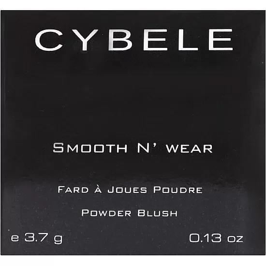 Cybele smooth n`wear powder blush terre 07 - 3.7gm