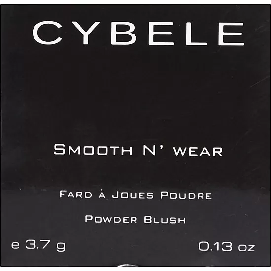 Cybele smooth n`wear powder blush terre 07 - 3.7gm