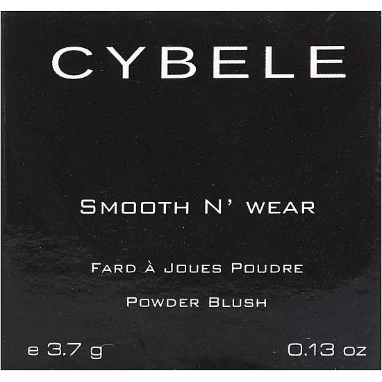 Cybele smooth n`wear powder blush terre 07 - 3.7gm