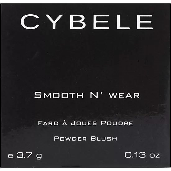 Cybele smooth n`wear powder blush terre 07 - 3.7gm