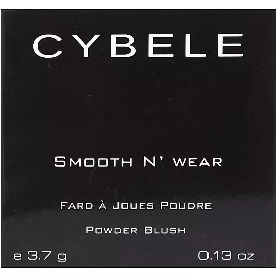 Cybele smooth n`wear powder blush terre 07 - 3.7gm