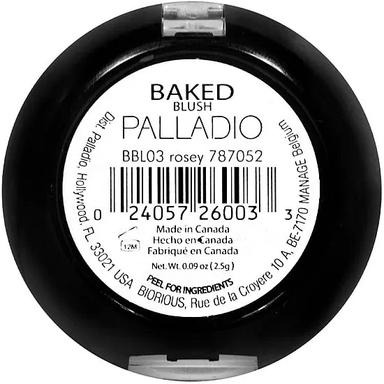 Palladio Baked blush - bbl03 rosey