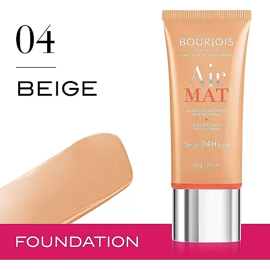 Bourjois Air Mat 24H. Foundation 04 Beige 30 ml - 1.0 fl oz