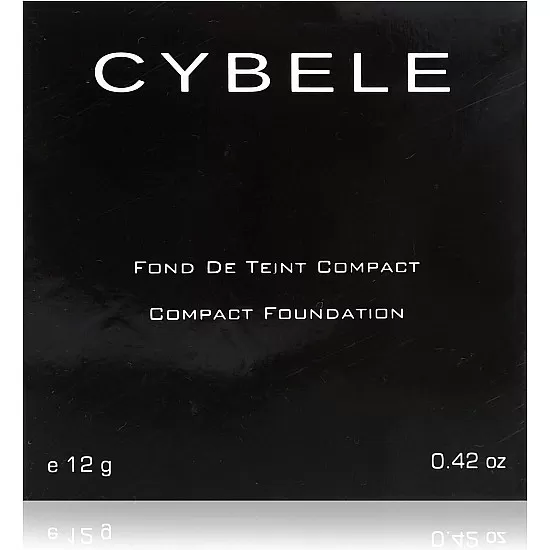 Cybele compact foundation powder for women - 01 beige, 12 gm