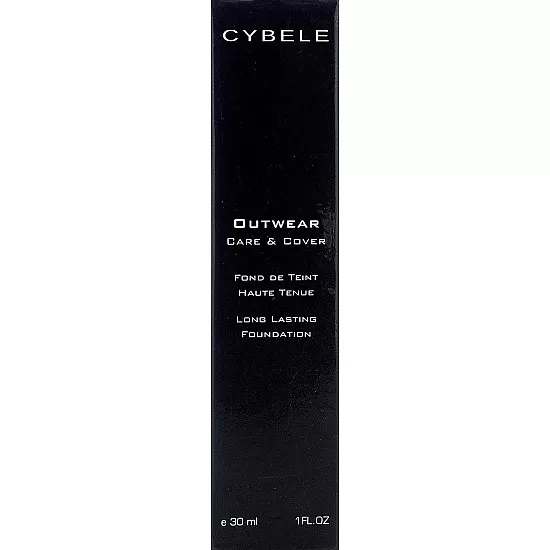 Cybele outwear long lasting foundation - 30 ml - porcelain 07