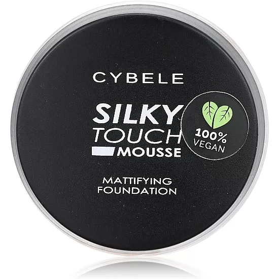 CYBELE Silky Touch Mousse Mattifying Foundation 02 True Beige