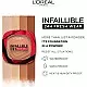 L'oreal paris foundation in a powder, longwear coverage with a mattifying finish, water- and heat-resistant, infallible 24h fresh wear, 120 vanilla