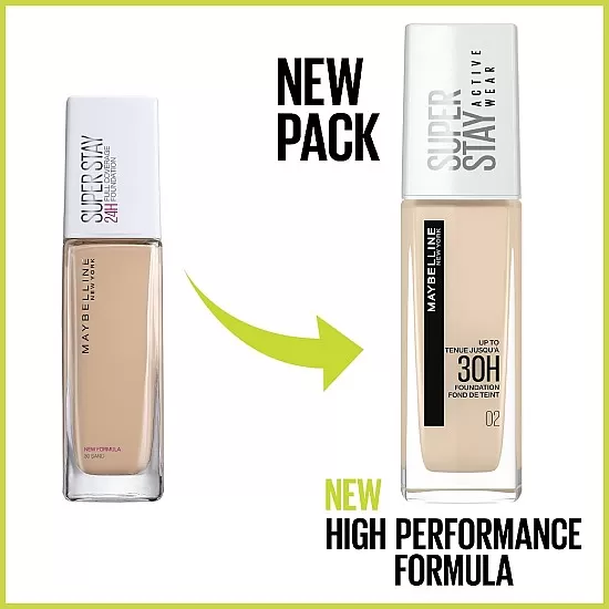 Maybelline New York Super Stay Full Coverage Face Foundation - 30 Sand