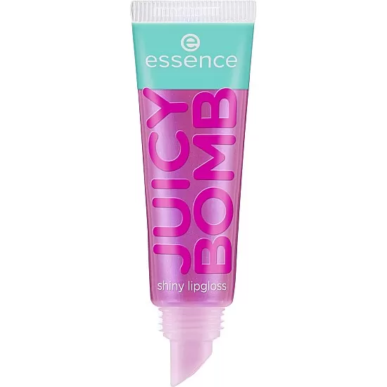 essence JUICY BOMB Shiny Lip Gloss, No. 105 Bouncy Bubblegum, Multicoloured, Shiny, Radiantly Fresh, Vegan, Conforms to Our Clean Beauty Standard, Alcohol Free (10 ml)