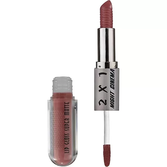 Might Cinema 2x1 Lip Gloss&Lipstick Super Matte-Shade Number 204