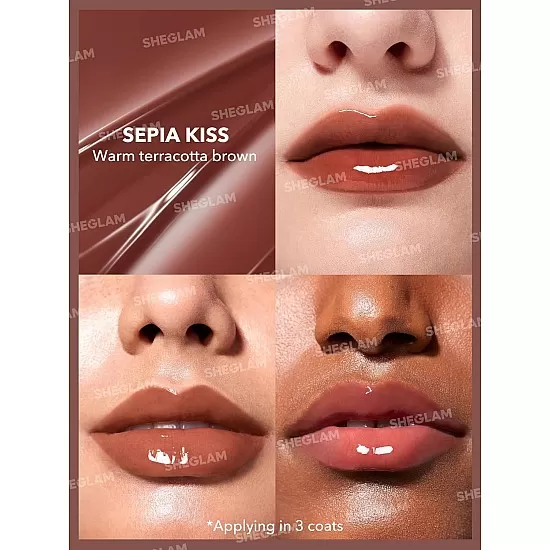 Sheglam POUT PERFECT SHINE LIP PLUMPER NO.SEPIA KISS