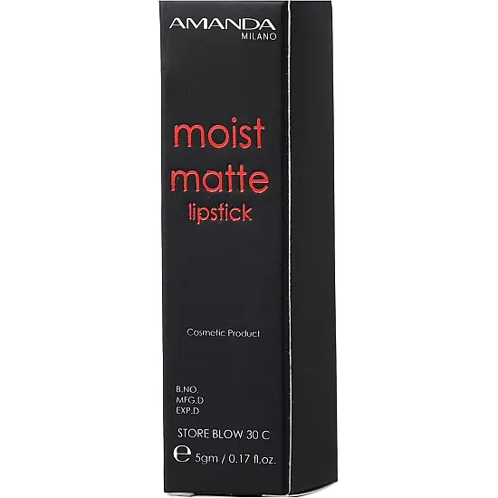 Amanda Milano Moist Matte Lipstick - 25, 4.5 g