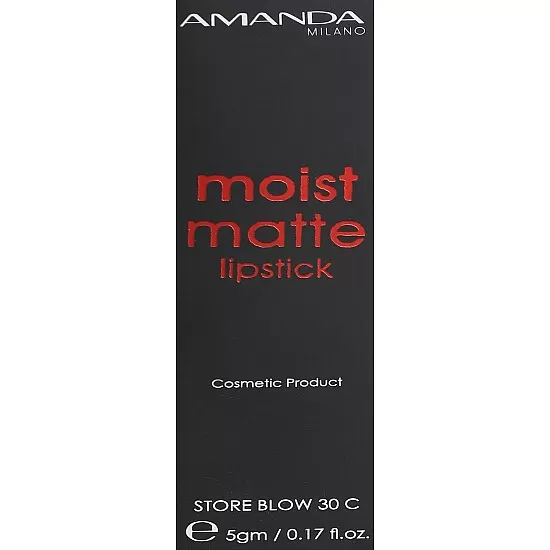 Amanda Milano Moist Matte Lipstick - 25, 4.5 g