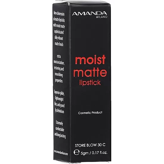 Amanda Milano Moist Matte Lipstick - 25, 4.5 g