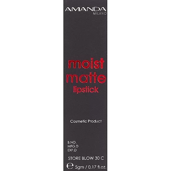 Amanda Milano Moist Matte Lipstick - 25, 4.5 g