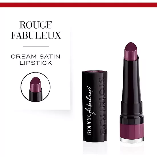 Bourjois rouge fabuleux the lipstick 15 plum plum pidou