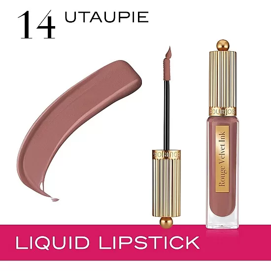 Bourjois Velvet Ink Liquid Lipstick - 12 Belle Brune