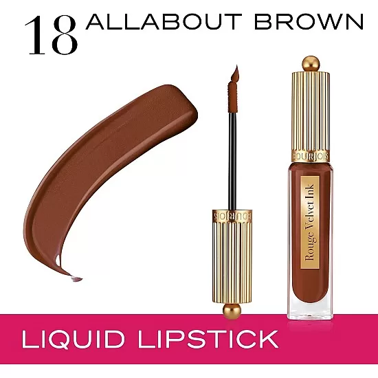 Bourjois Velvet Ink Liquid Lipstick - 12 Belle Brune