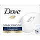 Dove Beauty Cream Bar Soap White Made with ¼ moisturizing cream 90G