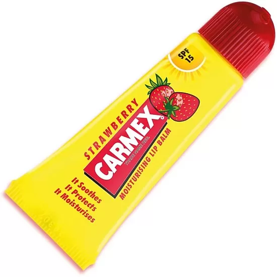 Carmex Strawberry Squeeze Lip Balm with SPF 15