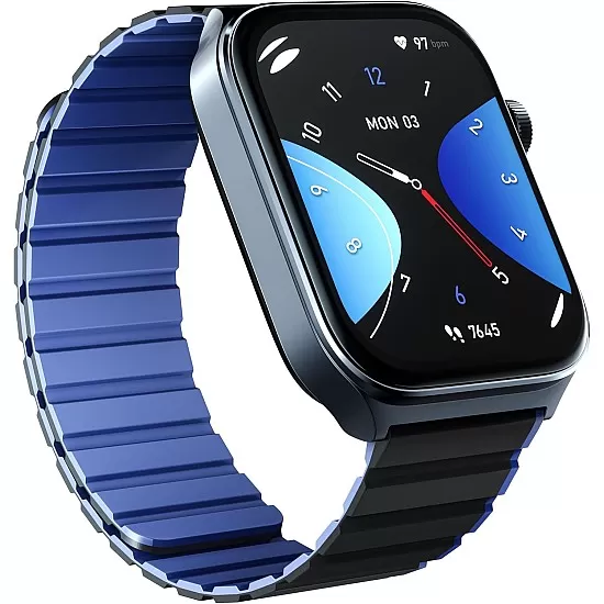 Kieslect YFT2095EU Ks2 Smart Watch 2.01 Inch Black and blue