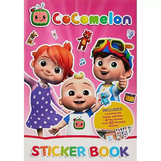 Cocomelon Sticker Activity Book