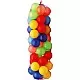 Camel Trade Kids Entertainment Balls Medium Size Plastic Material 50 Piece Set - Multicolor