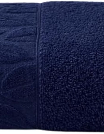 Burak Soft Linen Luxury 1 Piece, Bath Towels (140 x 70 cm), 100% Cotton Towels. (Navy Blue, 140 * 70 CM)