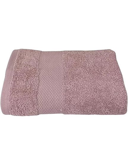 Burak Tekstil 1-Piece Towel, 100% Cotton, Bath Towel (140x70 cm), Ultra Soft, Highly Absorbent (Beige, Bath Towel 140 * 70 cm)