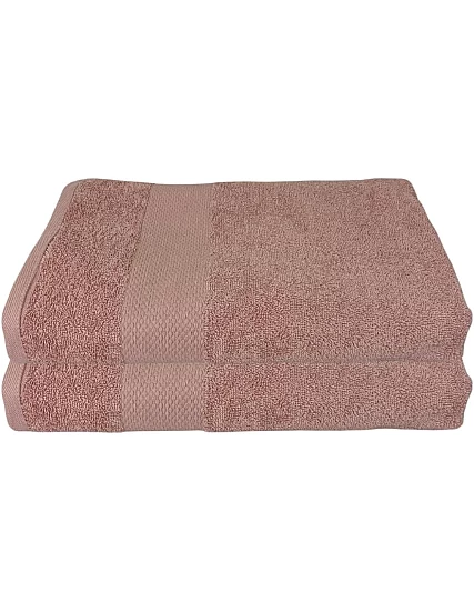 Burak Tekstil 2-Pieces Towel, 100% Cotton, Hand Towel 100 * 50 cm (Off-White, Hand Towel (100 * 50 cm))