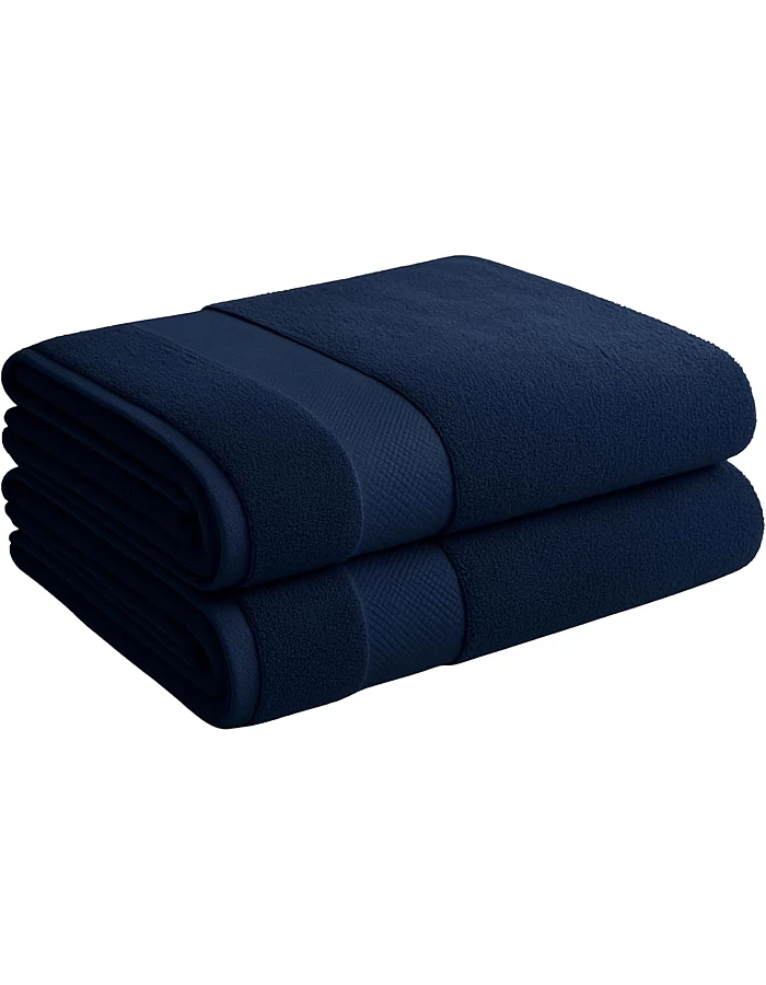 Burak Tekstil 2-Pieces Towel, 100% Cotton, Hand Towel 100 * 50 cm (Off-White, Hand Towel (100 * 50 cm))