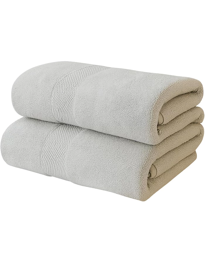 Burak Tekstil 2-Pieces Towels, 100% Cotton, Hand Towel 100 * 50 cm (Barn Red, Hand Towel (100 * 50 cm))