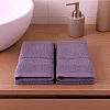 Burak Tekstil 2-Pieces Towels, 100% Cotton, Hand Towel 100 * 50 cm (Barn Red, Hand Towel (100 * 50 cm))