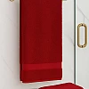 Burak Tekstil 2-Pieces Towels, 100% Cotton, Hand Towel 100 * 50 cm (Barn Red, Hand Towel (100 * 50 cm))