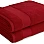 Burak Tekstil 2-Pieces Towels, 100% Cotton, Hand Towel 100 * 50 cm (Barn Red, Hand Towel (100 * 50 cm))