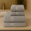Burak Tekstil Cotton Towel Set, 4 Pieces, Bath Towel 170 x 40 cm, Hand Towel 100 x 50 cm, Face Towel 30 x 30 cm (Kashmere, 2 Bath Towels 2 Face Towels)
