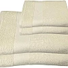 Burak Tekstil Cotton Towel Set, 4 Pieces, Bath Towel 170 x 40 cm, Hand Towel 100 x 50 cm, Face Towel 30 x 30 cm (Kashmere, 2 Bath Towels 2 Face Towels)