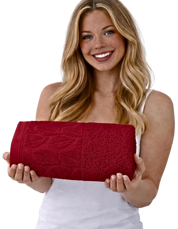 Burak Tekstil Soft Linen Luxury 1 Piece, Bath Towels (100 x 50 cm), 100% Cotton Towels (Cashmere, 100 * 50 CM)