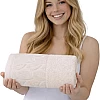 Burak Tekstil Soft Linen Luxury 1 Piece, Bath Towels (100 x 50 cm), 100% Cotton Towels (Cashmere, 100 * 50 CM)