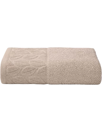 Burak Tekstil Soft Linen Luxury 1 Piece, Bath Towels (140 x 70 cm), 100% Cotton Towels. (Off-White, 140 * 70 CM)