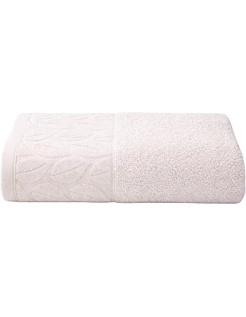 Burak Tekstil Soft Linen Luxury 1 Piece, Bath Towels (140 x 70 cm), 100% Cotton Towels. (Off-White, 140 * 70 CM)
